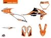 Kit déco Moto Cross Global KTM 450 SMR Orange