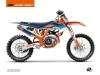 KTM 250 SX Dirt Bike Genesis Graphic Kit Blue