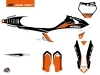 KTM 250 SX Dirt Bike Genesis Graphic Kit Black