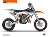 Kit Déco Moto Cross Genesis KTM 65 SX Bleu