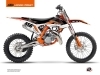 Kit Déco Moto Cross Genesis KTM 85 SX Noir