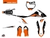 KTM 85 SX Dirt Bike Genesis Graphic Kit Black