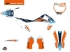 KTM SX-E 5 Dirt Bike Genesis Graphic Kit Blue