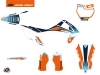 Kit Déco Moto Cross Genesis KTM SX-E 5 Bleu