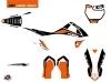 Kit Déco Moto Cross Genesis KTM SX-E 5 Noir