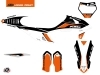 Kit Déco Moto Cross Genesis KTM 350 SXF Noir