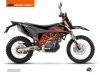 KTM 690 ENDURO R Dirt Bike Global Graphic Kit Black