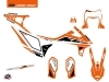 KTM 690 ENDURO R Dirt Bike Global Graphic Kit Orange