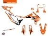 KTM 690 SMC R Dirt Bike Global Graphic Kit Orange