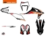 KTM EXC-EXCF Dirt Bike Global Graphic Kit Black