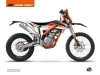 Kit Déco Moto Cross Global KTM 250 FREERIDE Noir