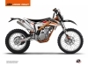 Kit Déco Moto Cross Global KTM 350 FREERIDE Noir