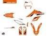 Kit Déco Moto Cross Global KTM 350 FREERIDE Orange