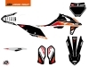 KTM 125 SX Dirt Bike Global Graphic Kit Black
