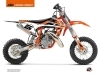 Kit Déco Moto Cross Global KTM 50 SX Orange