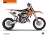 KTM 65 SX Dirt Bike Global Graphic Kit Orange