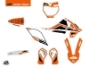 KTM 65 SX Dirt Bike Global Graphic Kit Orange