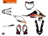 KTM 85 SX Dirt Bike Global Graphic Kit Black