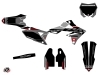 Suzuki 250 RMZ Dirt Bike Grade Graphic Kit Black