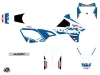 Suzuki DRZ 400 SM Dirt Bike Grade Graphic Kit White