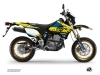 Kit Déco Moto Cross Grade Suzuki DRZ 400 SM Bleu