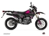 Kit Déco Moto Grade Suzuki DRZ 400 SM Noir Rose