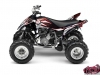 Yamaha 250 Raptor ATV Graff Graphic Kit Red