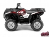 Yamaha 550-700 Grizzly ATV Graff Graphic Kit Red