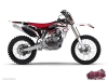 Yamaha 85 YZ Dirt Bike Graff Graphic Kit Red