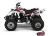 Yamaha Blaster ATV Graff Graphic Kit Red