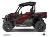 Kit Déco SSV Graphite Polaris GENERAL 1000 Noir Rouge