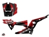 Kit Déco SSV Graphite Polaris RZR 1000 Noir Rouge