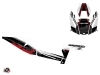 Polaris RZR RS1 UTV Graphite Graphic Kit White Red