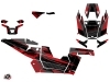Polaris RZR RS1 UTV Graphite Graphic Kit Black Red FULL
