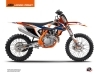 Kit Déco Moto Cross Gravity KTM 125 SX Bleu