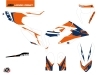 KTM 250 FREERIDE Dirt Bike Gravity Graphic Kit Blue