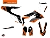 Kit Déco Moto Cross Gravity KTM 250 FREERIDE Orange