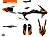 KTM 250 SX Dirt Bike Gravity Graphic Kit Orange