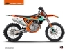 KTM 250 SX Dirt Bike Gravity Graphic Kit Green