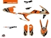 KTM 300 XC Dirt Bike Gravity Graphic Kit Orange Sand