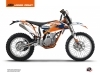 Kit Déco Moto Cross Gravity KTM 350 FREERIDE Bleu