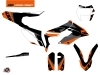 Kit Déco Moto Cross Gravity KTM 350 FREERIDE Orange