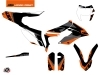 KTM 350 FREERIDE Dirt Bike Gravity Graphic Kit Orange