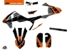 KTM 50 SX Dirt Bike Gravity Graphic Kit Orange