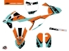 KTM 50 SX Dirt Bike Gravity Graphic Kit Green