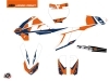 KTM 65 SX Dirt Bike Gravity Graphic Kit Blue