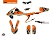 KTM 65 SX Dirt Bike Gravity Graphic Kit Orange Sand