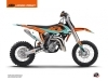 Kit Déco Moto Cross Gravity KTM 65 SX Vert