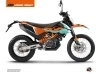 KTM 690 ENDURO R Street Bike Gravity Graphic Kit Green