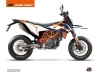 KTM 690 SMC R Dirt Bike Gravity Graphic Kit Blue